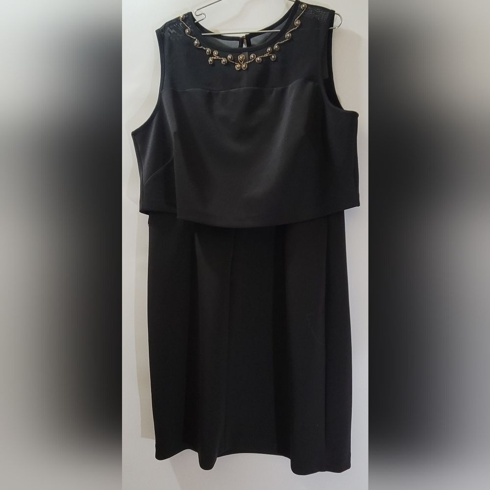 Ellen tracy Black dress.Plus Size